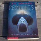 Animorphs Remnants The Mayflower Project by KA Applegate