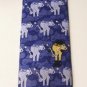 Biker Smart Ass blue silk tie Brand New!