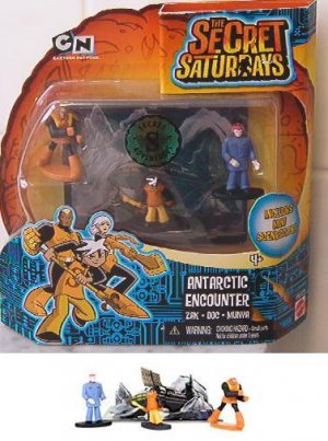 Secret Saturdays Antarctic Encounter Figure Pack Mattel