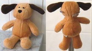 Roxbury Puppy Dog plush 6" tall