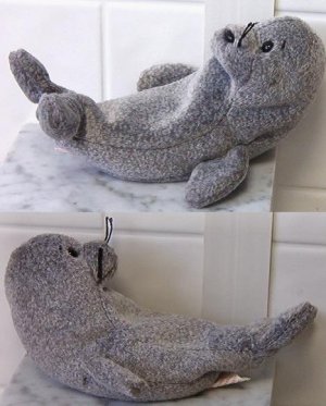 Ty Beanie baby plush Slippery the Seal