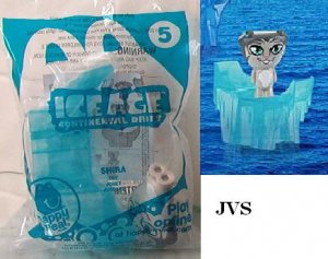 2012 McDonald's ICE AGE Continental Drift - #5 Shira - Happy Meal Toy - New