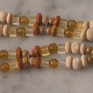 Set of two 4" long bead sections for Jewelry Making or Crafts