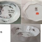 Lefton Silver Wedding Anniversary Open Candy Dish 03106 Japan Hand Painted