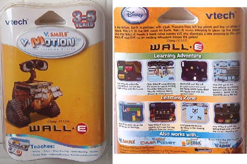 VTech V.Smile VMotion Disney Pixar WALLE Game NEW 35 Years Cyber Pocket