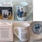 Norman Rockwell Collector's Porcelain Cup Lighthouse Keeper's Daughter Mug 1982