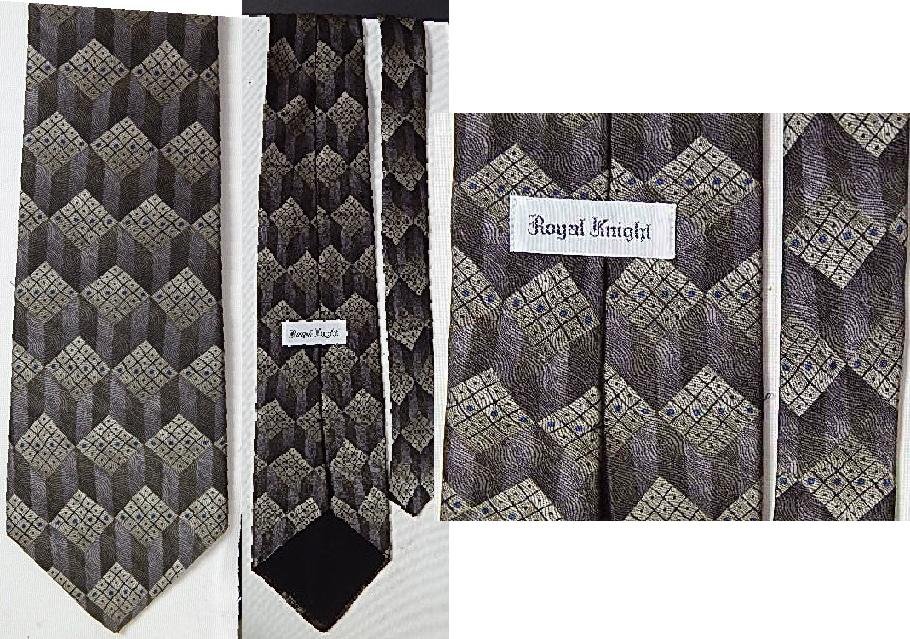 Connectivity by Royal Knights silk tie - (green) NEW! Mens Adult