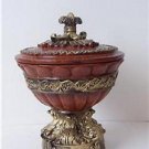 Home Trends Resin Decorative 6.75" tall Box Container
