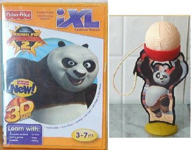 Fisher-Price iXL Learning System Software DreamWorks Kung Fu Panda 2 + Toy