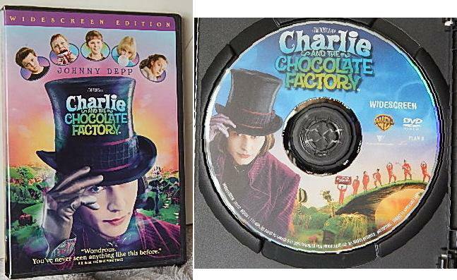 Charlie and the Chocolate Factory (Widescreen Edition) DVD Movie Johnny ...