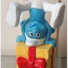2011 Smurfs Movie "Jokey" Smurf #9 McDonalds Happy Meal Toy Cake Topper