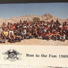 Harley HOG 1989 'Run to the Fun' Milwaukee to Sturgis / Badlands Group Picture