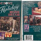 E-Z BOWZ Holiday Home Decor VHS Tape As seen on TV New in Cello