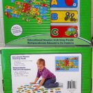Kid Connection Educational Wooden Puzzles Matching Activity 52 Interlocking pcs