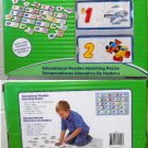Kid Connection Educational Wooden Puzzles Matching Numbers - 40 Interlocking pcs