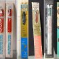 Lot Of 8 Vintage J&P Coats, Unique & Conair Flexible Metal Zippers NIP Lot #2