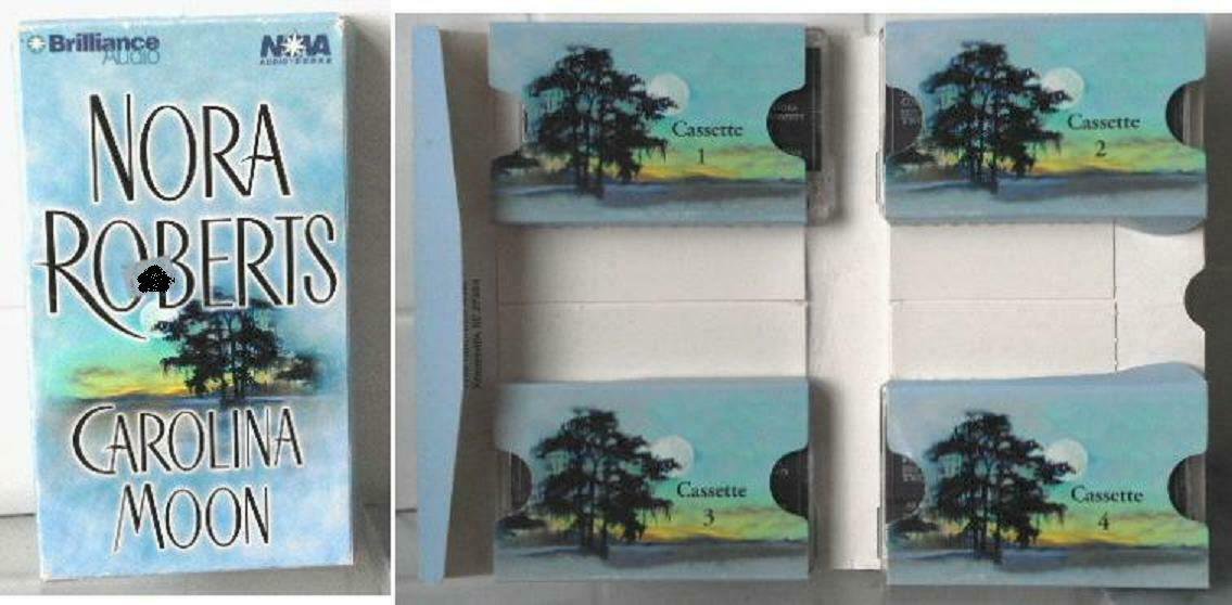 Nora Roberts - Carolina Moon Audio Book Read by Dean Robertson on 4 cassettes
