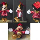 Walt Disney World Micky Mouse Happy Graduation Class Of 2006 Plush 10” Tall