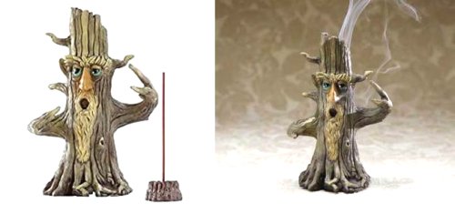Wise Old Tree Fantasy Incense Burner Gift Figure by Fantasy Gifts New