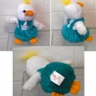 Sugar Loaf White Duck Plush Stuffed Animal Toy w/ Beans Bottom 6" long