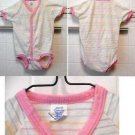 Curity Baby Knits 1-Piece Body Suit Size Medium 19 - 26 lbs USA Short sleeves