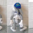 McDonald's WB Space Jam Basketball BUGS BUNNY 9" Plush Stuffed Animal Toy 1996