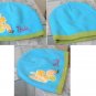 Disney Tink Tinkerbell Tobogan Hat Stitched patch w/ Sequin Wings & Bells on toe