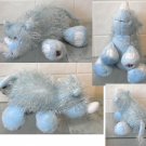Ganz Webkinz HM196 Rhino Blue Plush 9" Long No Code