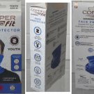 Copper Fit Guardwell Face Protector Mask YOUTH Blue - AGES 8+ New Copper Fit Guardwell Face Protector Mask YOUTH Blue - AGES 8+ New
