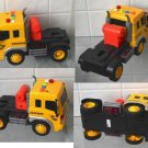 Transfer Truck Cab Team Project Toy Yellow Truck w/ Lights and Sounds