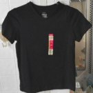 Faded Glory Unisex Black Short Sleeve V-Neck Tee Shirt Size M (7-8) NWT Faded Glory Unisex Black Short Sleeve V-Neck Tee Shirt Size M (7-8) NWT