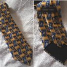 Men's Irvine Park Silk Tie Illumination Gold Blue