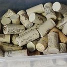 Lot of 50 Used Wine Bottle Corks Crafts - Bar decor Several Different Brands