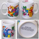 Disney Mug Winnie the Pooh and Friends Christmas Coffee Tea 2002 4.75" Tall Disney Mug Winnie the Pooh and Friends Christmas Coffee Tea 2002 4.75" Tall