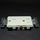 Decora Duplex Electrical Outlet Receptacle - 3 Prong - Soft White Finish