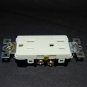 Decora Duplex Electrical Outlet Receptacle - 3 Prong - Soft White Finish