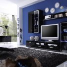 Modern Wall Unit Giro B Black