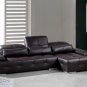 Leather Sectional Sofa BT-0568 Brown
