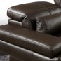 Leather Sectional Sofa BT-0568 Brown