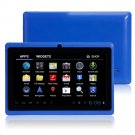 7" Capacitive Touch Screen A13 Android 4.0 4GB Tablet PC with Dual-Camera WIFI Blue