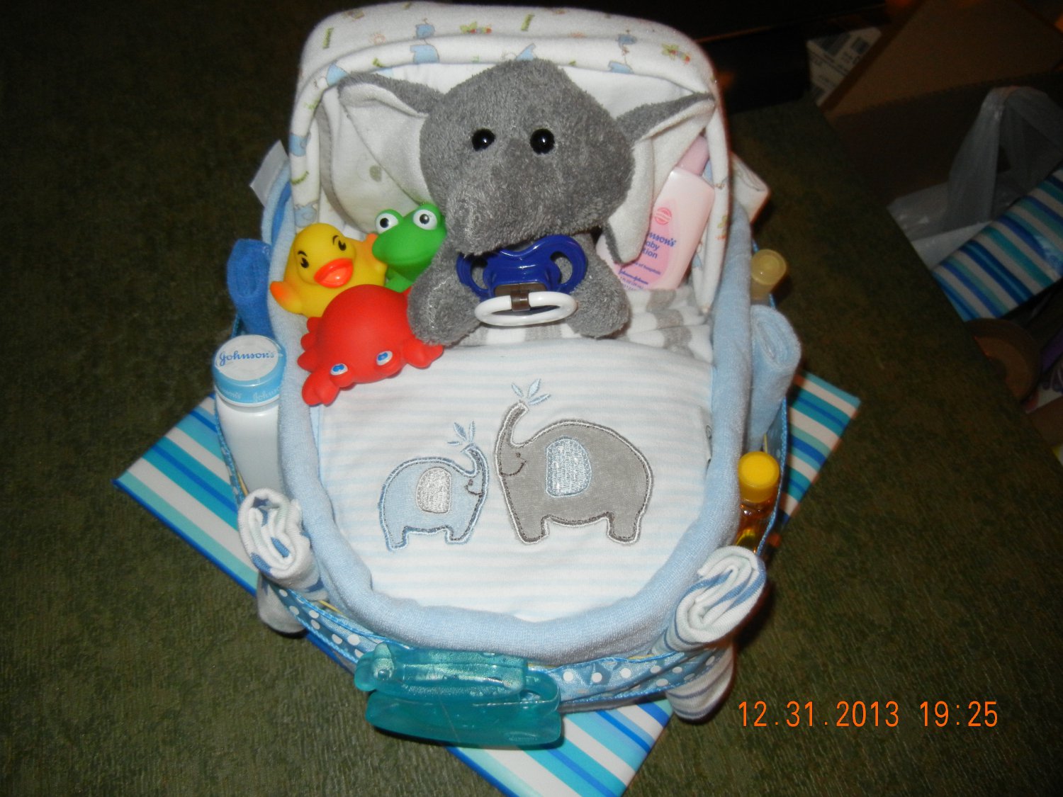 Bath Time Diaper Cake
