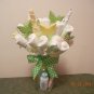 Washcloth & Diaper Bouquet-Diaper Centerpiece-Bouquet Arrangement