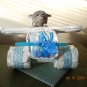 Small Airplane Diaper Cake