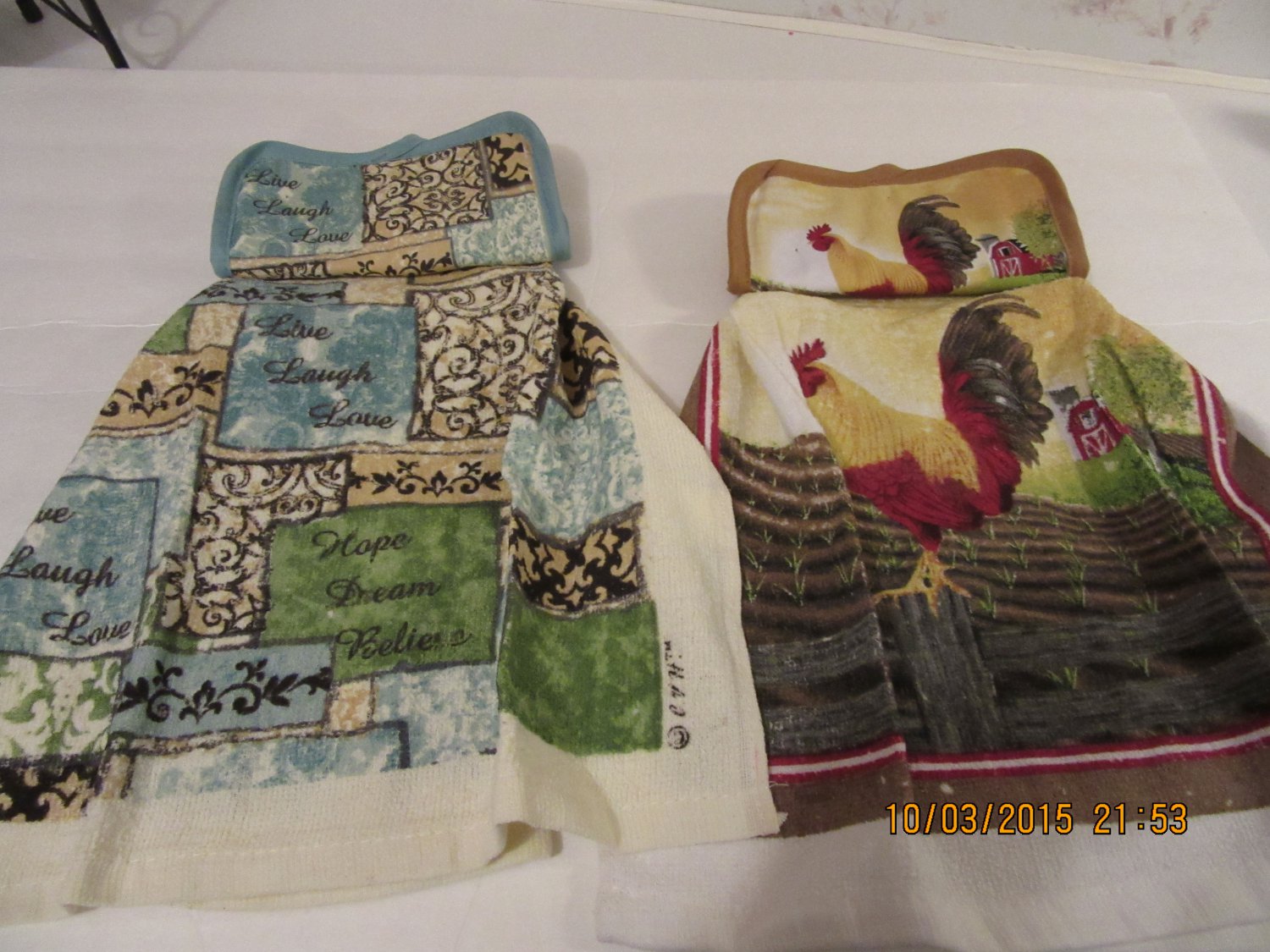 Hanging Potholder Dish Towel, Potholder Dish Towel Set, Kitchen Gift
