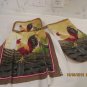 Hanging Potholder Dish Towel with Oven Mitt Set, Potholder Dish Towel Set, Housewarming Gift