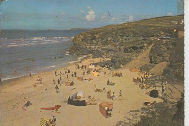 Hayle Towans Cornish Riviera Postcard. Mauritron 214306