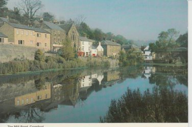 The Mill Pond Cromford Postcard. Mauritron 214328