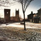 Weavers Square Heptonstall Yorkshire Postcard. Mauritron 220704