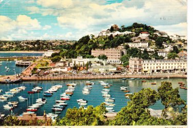 Torquay Harbour Pavilion Theatre Postcard. Mauritron 248311