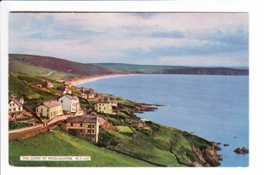 Coast at Woolacombe Postcard. Mauritron 248333